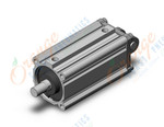 SMC CQ2D100TN-150DCMZ 100mm cq2-z double-acting, CQ2-Z COMPACT CYLINDER