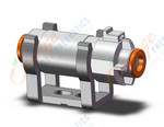 SMC ZFC5B-B suction filter, ZFC VACUUM FILTER W/FITTING***