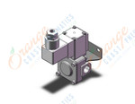 SMC VXD230AGBXB valve, media, VXD/VXZ 2-WAY MEDIA VALVE