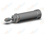 SMC CJ2B16-15SZ cyl, spr ret, CJ2 ROUND BODY CYLINDER***