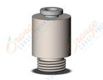 SMC KQ2S04-01NP kq2 4mm, KQ2 FITTING (sold in packages of 10; price is per piece)
