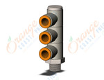 SMC KQ2VT07-34NS kq2 1/4, KQ2 FITTING (sold in packages of 10; price is per piece)