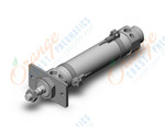 SMC CDM2F32TF-100AZ-M9P 32mm cm2 dbl-act auto-sw, CM2/CM3 ROUND BODY CYLINDER