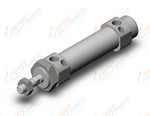 SMC CDM2B25-50AZ cyl, rnd body, dbl act, sw cap, CM2/CM3 ROUND BODY CYLINDER***