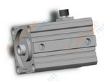 SMC CBQ2B100-50DC-HL 100mm cbq2 double-acting, CBQ2 CYLINDER COMPACT LOCKING