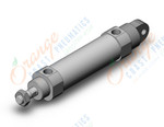 SMC CM2C40-75Z cyl, rnd body, dbl acting, CM2/CM3 ROUND BODY CYLINDER***