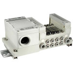 SMC VV5Q21-04C8TO vv5q* built in fitting >1/4, VV5Q* MANIFOLD VQ 4/5 PORT