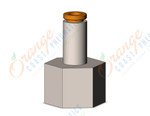 SMC KQ2F03-35N kq2 5/32, KQ2 FITTING (sold in packages of 10; price is per piece)