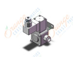 SMC VXD230FG valve, sol, VXD/VXZ 2-WAY MEDIA VALVE