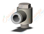 SMC KQ2V08-G01N fitting, female connector, KQ2 FITTING (sold in packages of 10; price is per piece)