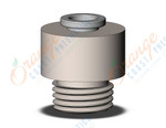 SMC KQ2S06-02NP fitting, hex hd male connector, KQ2 FITTING (sold in packages of 10; price is per piece)