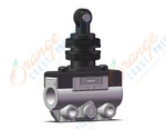 SMC VM130-01-06SA valve, mechl, VM (VFM/VZM) MECHANICAL VALVE