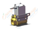 SMC VXZ240FABXB valve, media, VXD/VXZ 2-WAY MEDIA VALVE