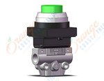 SMC VM132-M5-32GA valve, mechl, VM (VFM/VZM) MECHANICAL VALVE