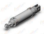 SMC CDM2D32-50Z cyl, rnd body, dbl act, sw cap, CM2/CM3 ROUND BODY CYLINDER***