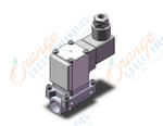 SMC VXZ232DGGXCB valve, water size 3, VXD/VXZ 2-WAY MEDIA VALVE