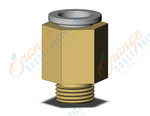 SMC KQ2H08-G01A fitting, male connector, KQ2 FITTING (sold in packages of 10; price is per piece)