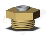 SMC KQ2H06-03AP fitting, male connector, KQ2 FITTING (sold in packages of 10; price is per piece)