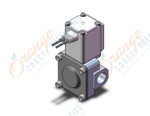 SMC VXD232DAB valve, media (n.c), VXD/VXZ 2-WAY MEDIA VALVE