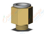 SMC KQ2H12-G02A fitting, male connector, KQ2 FITTING (sold in packages of 10; price is per piece)