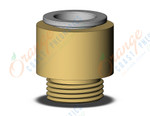 SMC KQ2S12-G03A fitting, male conn w/hex hole, KQ2 FITTING (sold in packages of 10; price is per piece)