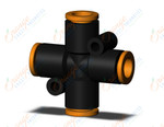 SMC KQ2TW07-00A-X35 fitting, cross, KQ2 FITTING (sold in packages of 10; price is per piece)