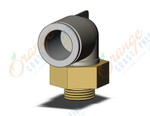 SMC KQ2L16-G03A fitting, male elbow, KQ2 FITTING (sold in packages of 10; price is per piece)
