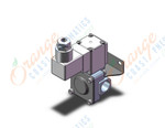 SMC VXD232EHXB valve, media (n.c), VXD/VXZ 2-WAY MEDIA VALVE