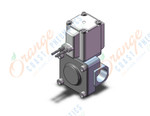 SMC VXD232ECB valve, media (n.c), VXD/VXZ 2-WAY MEDIA VALVE