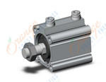 SMC CDQ2A40F-20DCMZ cylinder, CQ2-Z COMPACT CYLINDER