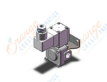 SMC VXD230AJBXB valve, sol, VXD/VXZ 2-WAY MEDIA VALVE