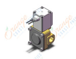 SMC VXD232AAB valve, sol, VXD/VXZ 2-WAY MEDIA VALVE