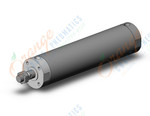 SMC CDG1BN100-350Z air cylinder, double acting, CG/CG3 ROUND BODY CYLINDER