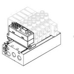 SMC SS5Y5-52F1-06D manifold assembly, NEW SY5000 MFLD***