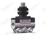 SMC VM120U-01-05A mech valve, VM (VFM/VZM) MECHANICAL VALVE