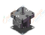 SMC CRBU2W10-100DZ actuator, free mount rotary, CRBU2 ROTARY ACTUATOR