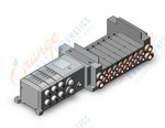 SMC SS5Y5-10SZE3B-08B-C6 manifold, NEW SY5000 MFLD