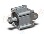 SMC CDQ2D80-15DCMZ-A93L cylinder, CQ2-Z COMPACT CYLINDER