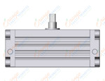 SMC CRA1BX80-180Z actuator, rotary, CRA ROTARY ACTUATOR