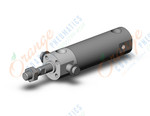 SMC CDG1UN20-25Z cyl, air, dbl acting, CG/CG3 ROUND BODY CYLINDER