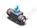 SMC VHK2-12F-10FL finger valve, VHK2 FINGER VALVE***