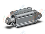 SMC CDQ2D32-30DCMZ-M9B cylinder, CQ2-Z COMPACT CYLINDER