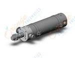 SMC CDG1UA40-100Z-M9PSDPC cylinder, CG/CG3 ROUND BODY CYLINDER