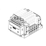 SMC SS5Y5-50F2-12U-C6 manifold assembly, NEW SY5000 MFLD
