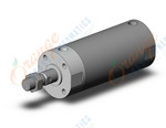 SMC CDG1BN80-100Z cylinder, CG/CG3 ROUND BODY CYLINDER