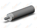 SMC CDG1BN80-250Z base cylinder, CG/CG3 ROUND BODY CYLINDER