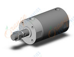 SMC CDG1BN80-50Z base cylinder, CG/CG3 ROUND BODY CYLINDER