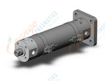 SMC CDG1GA32-75FZ-M9BWL cylinder, CG/CG3 ROUND BODY CYLINDER