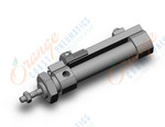 SMC CD85Y10-25-A cyl, iso, dbl acting, C85 ROUND BODY CYLINDER***