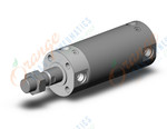 SMC CG1BA50-50Z-XB6 cylinder, CG/CG3 ROUND BODY CYLINDER